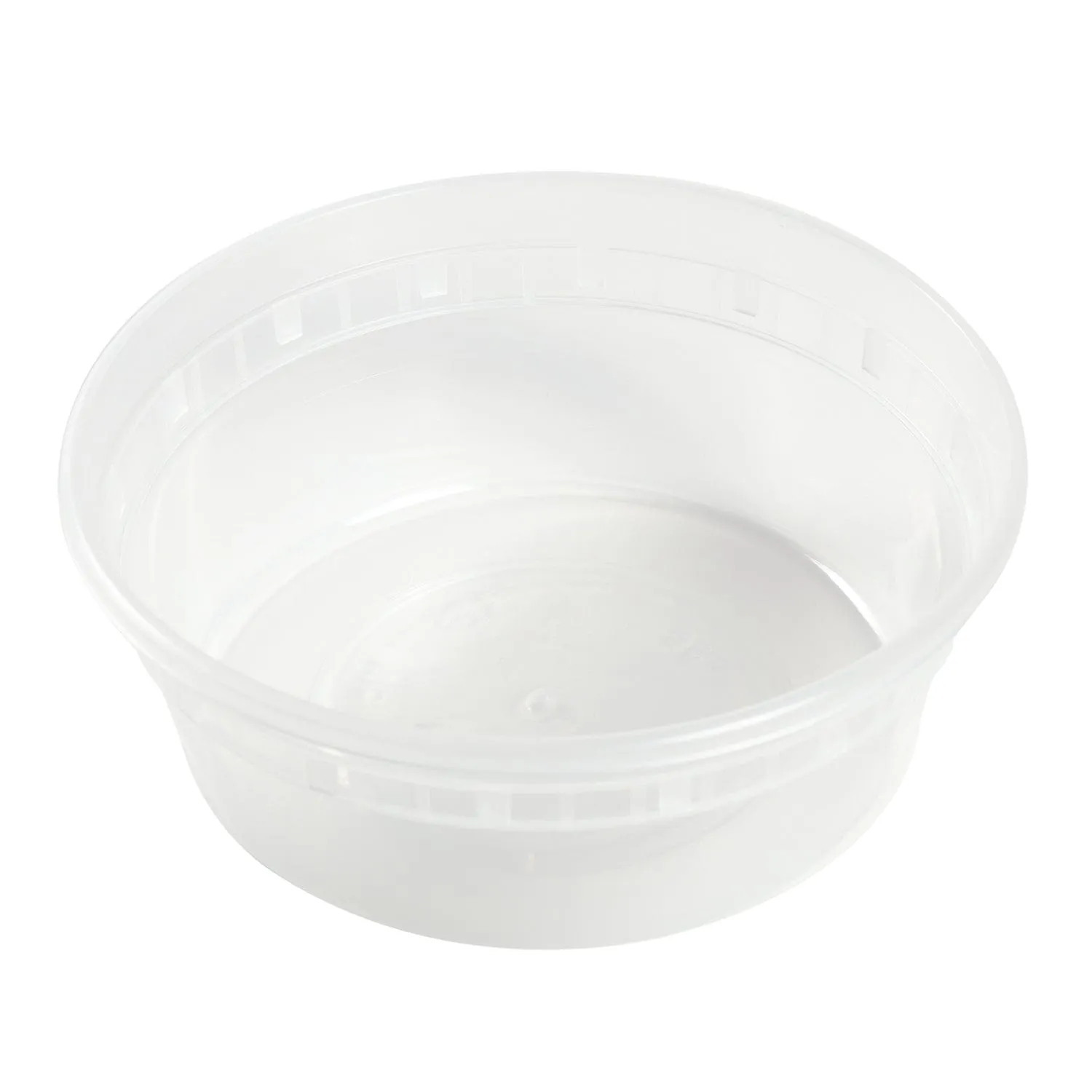 8 oz. Clear Deli Containers and Lids, Case of 240