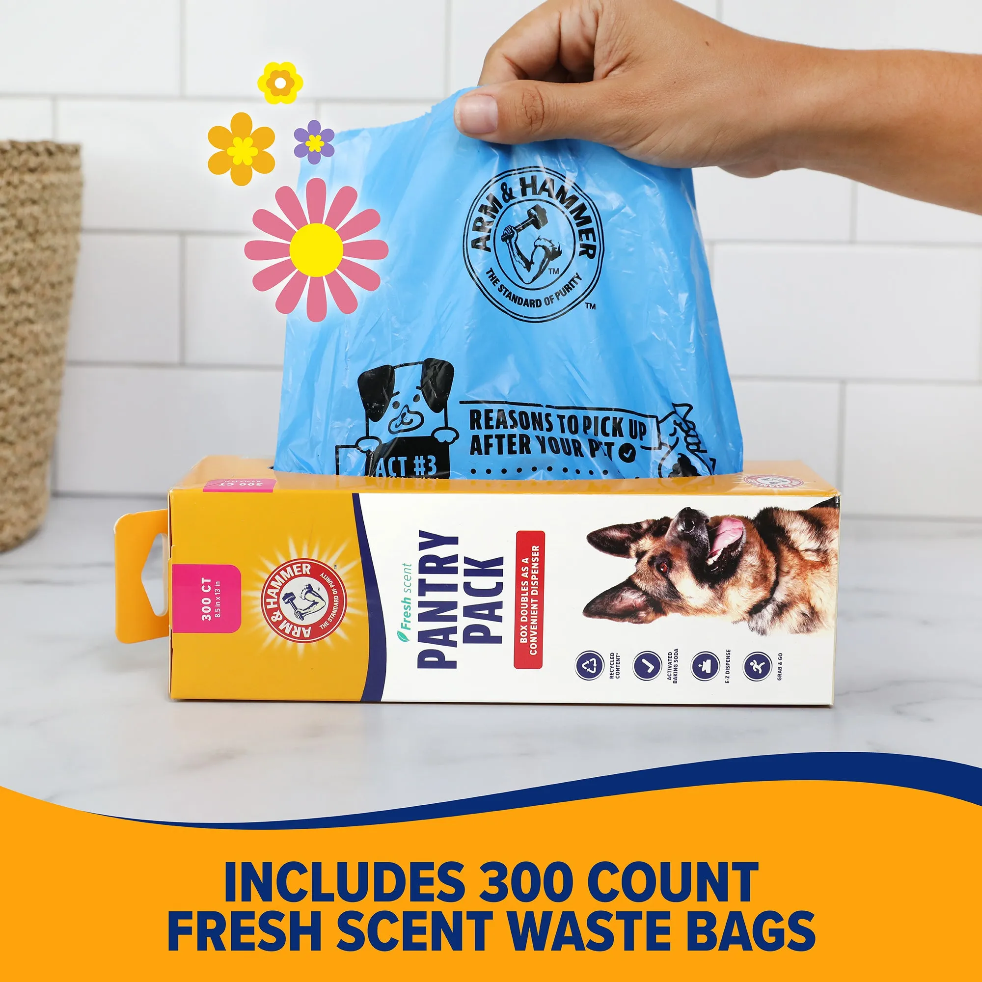 Arm & Hammer Pantry Pack Waste Bags 300 ct.