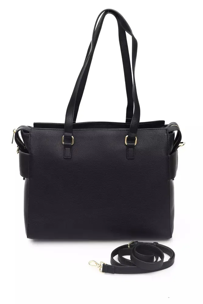 Baldinini Trend Black Polyethylene Women Handbag