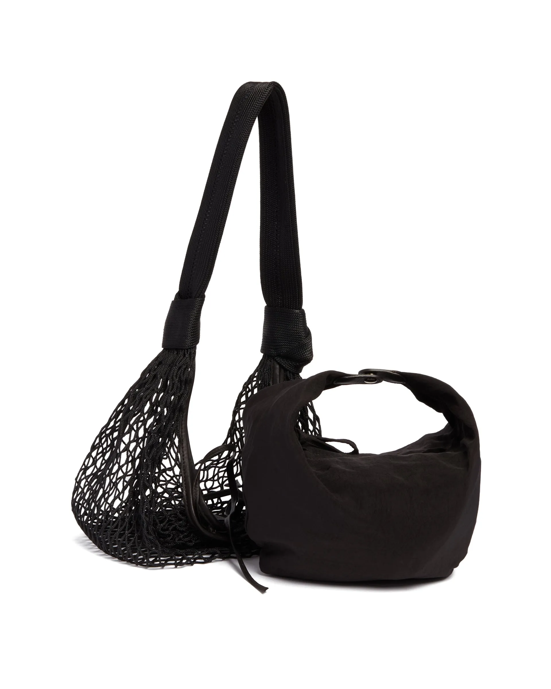 Black Fortune Croissant Flit Bag