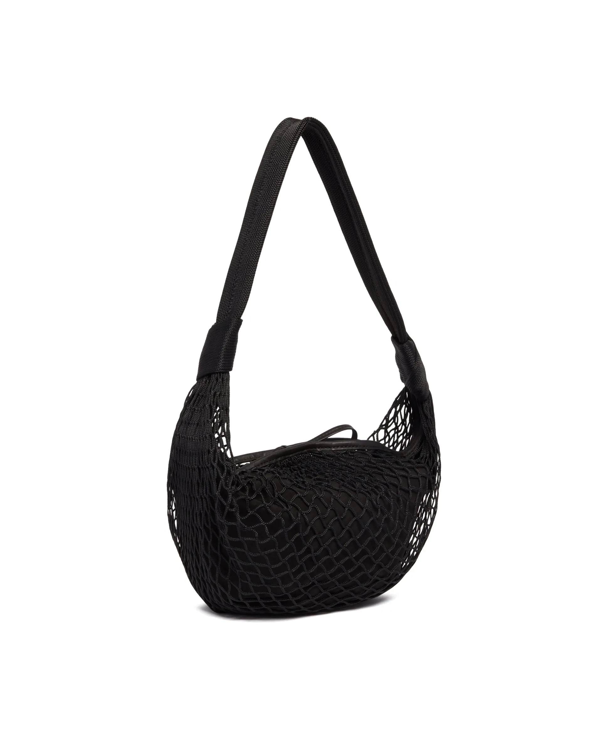 Black Fortune Croissant Flit Bag