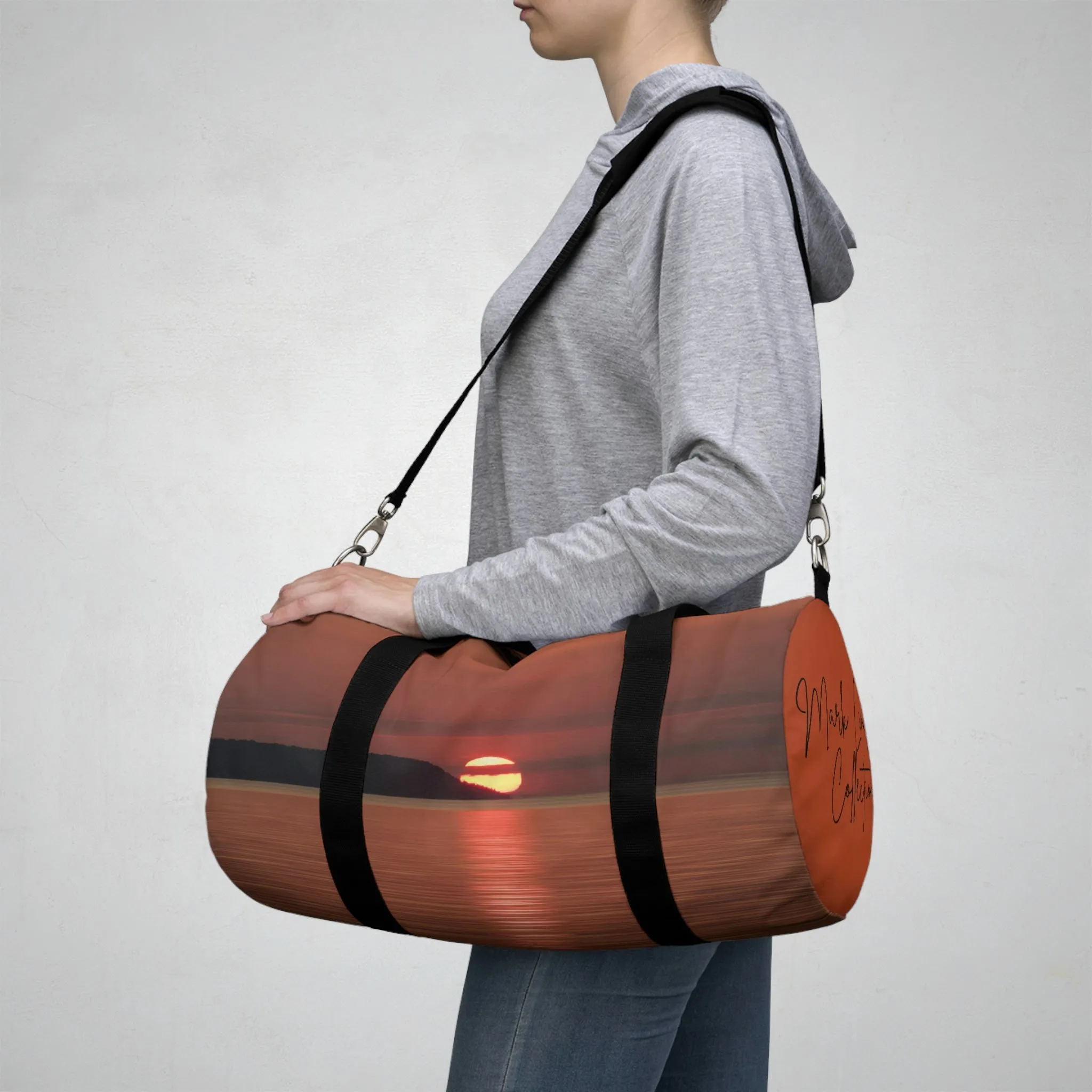 Chasing Sunsets Designer Art Duffel