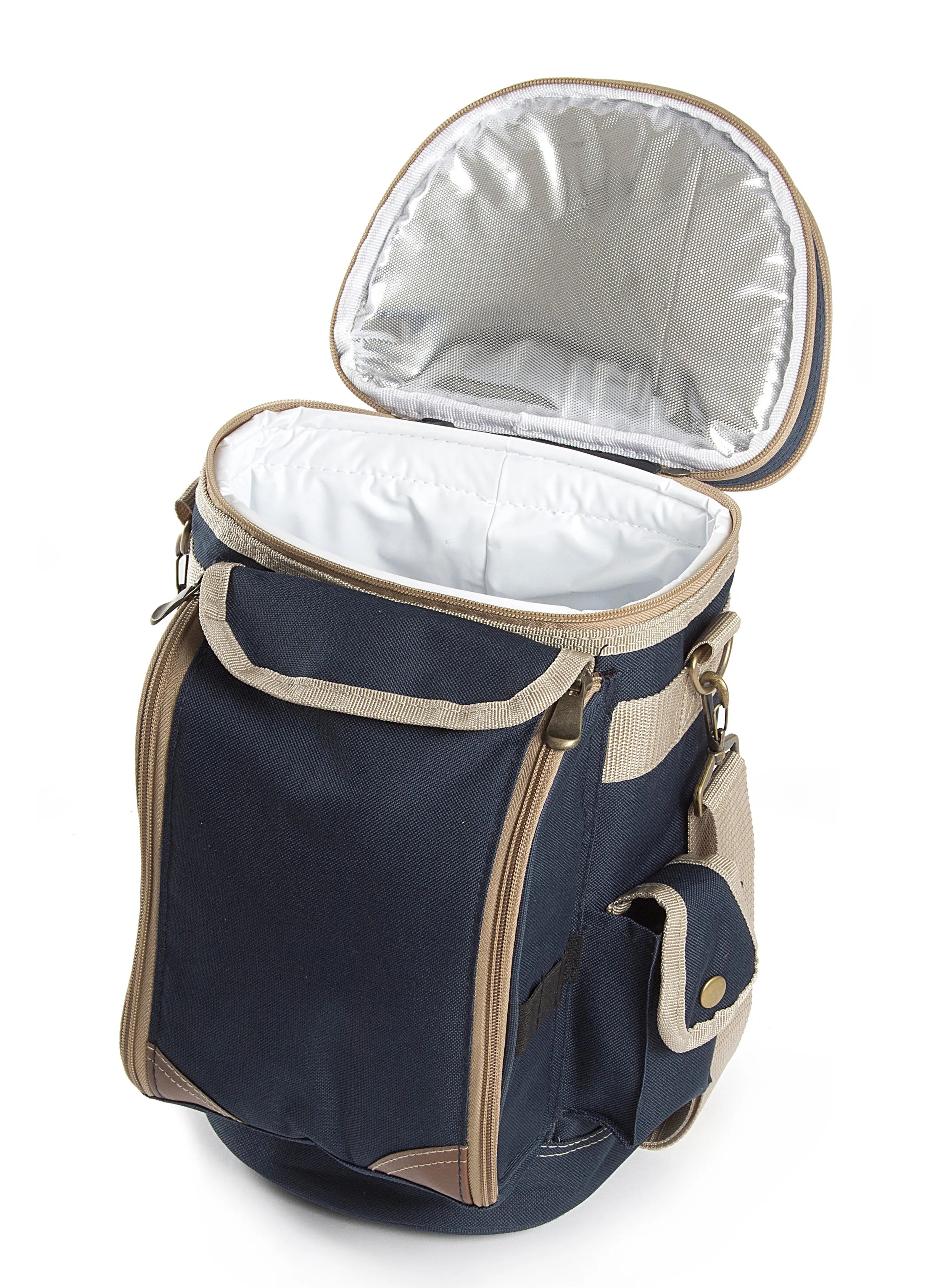 Contour Admiral Blue Wine Cooler Bag for Two People