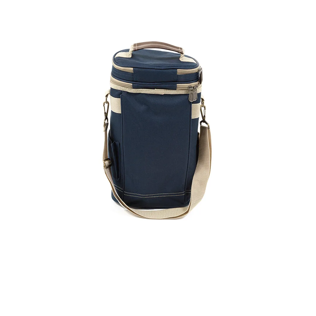 Contour Admiral Blue Wine Cooler Bag for Two People