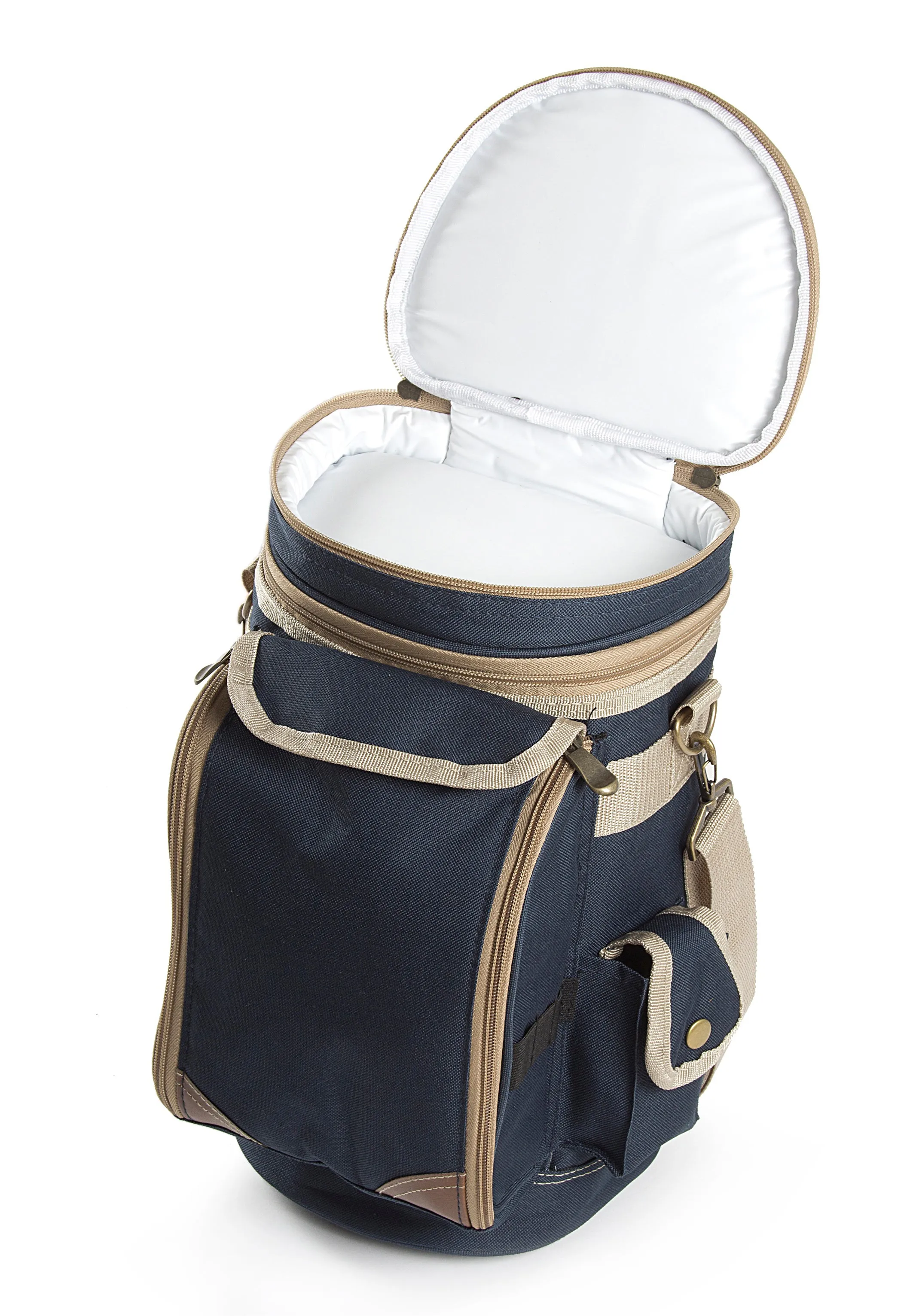 Contour Admiral Blue Wine Cooler Bag for Two People