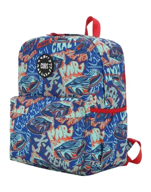 Cubs Car Flames Junior Student Backpack