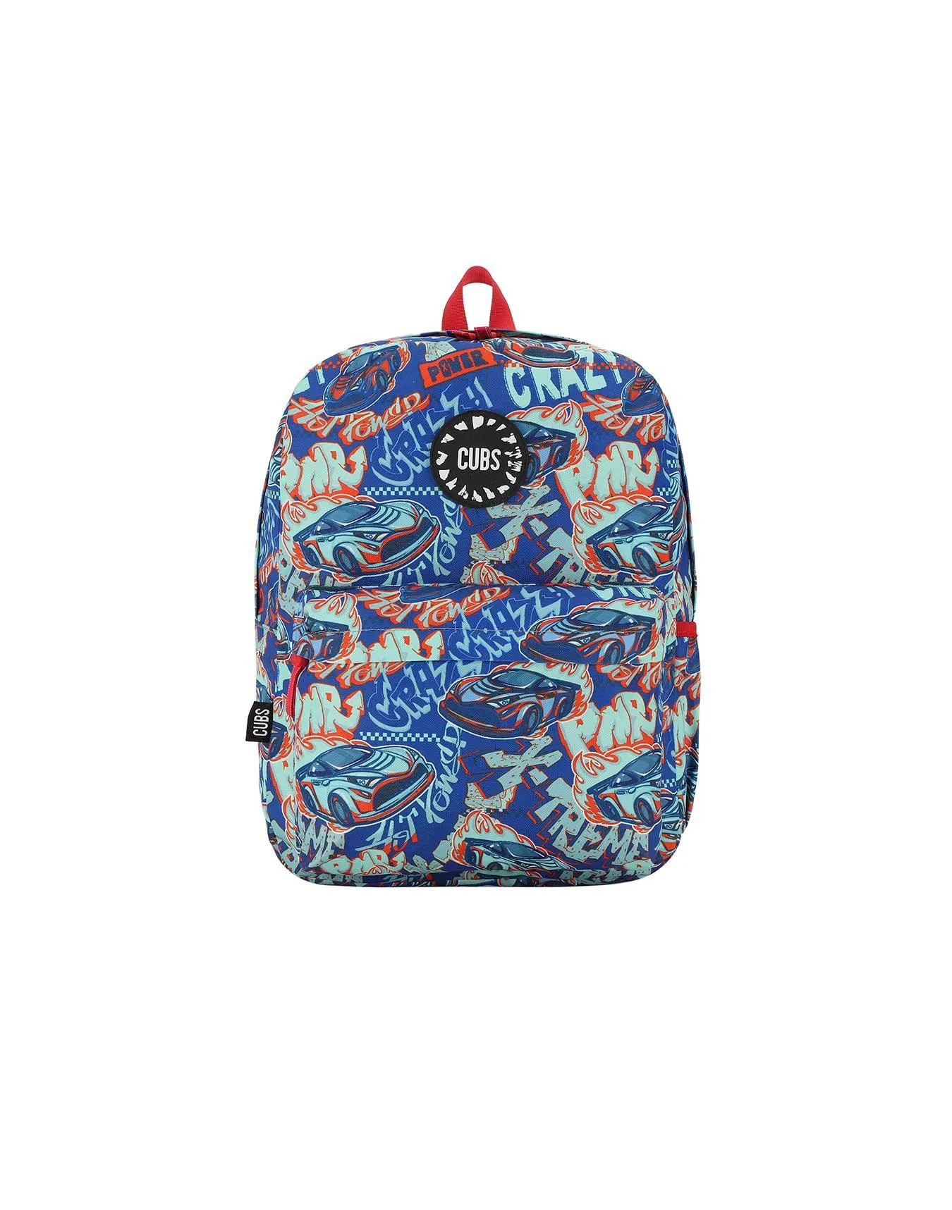 Cubs Car Flames Junior Student Backpack