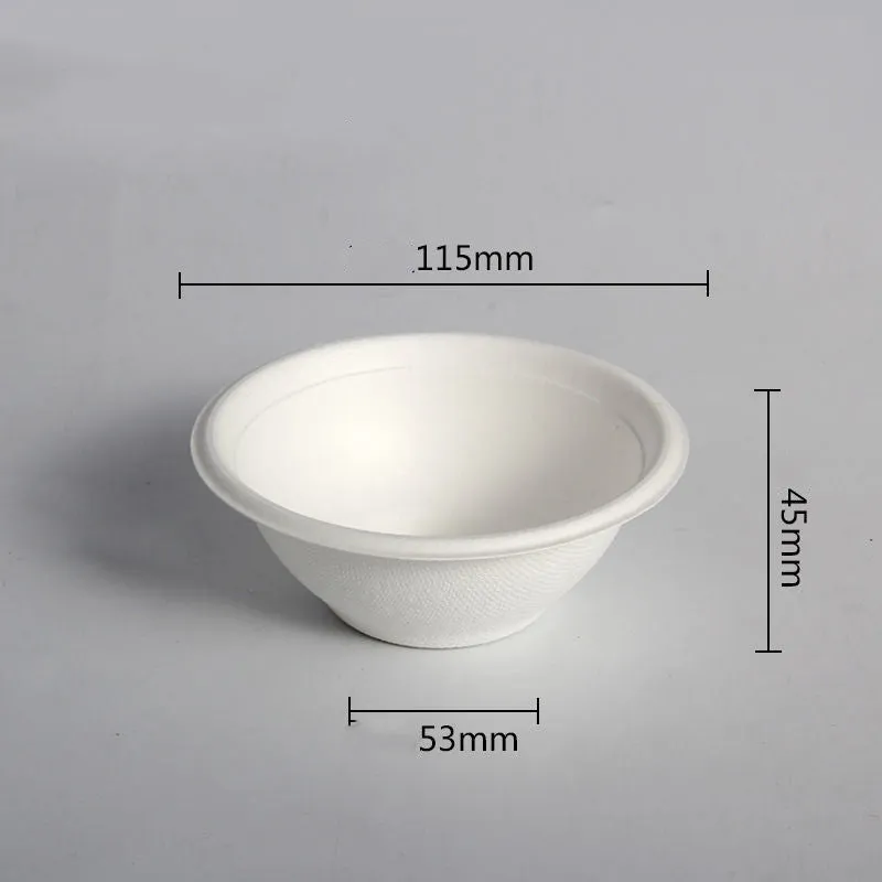 Disposable Bowl Paper Thickened And Environmentally Friendly