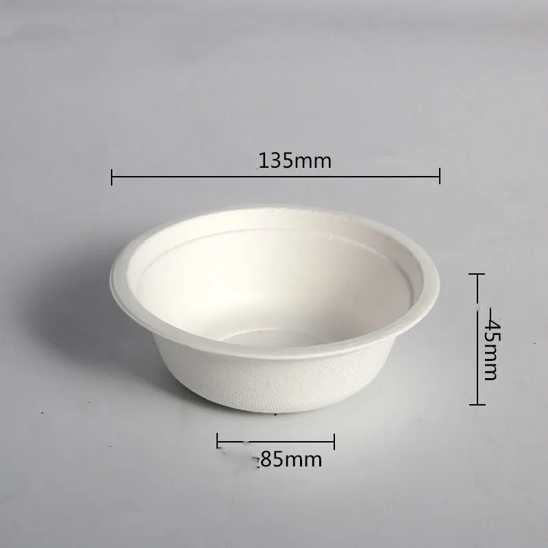 Disposable Bowl Paper Thickened And Environmentally Friendly