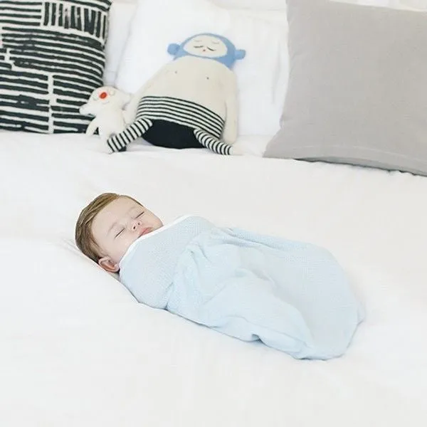 Ergobaby Lightweight Swaddler - Blue (One Size)