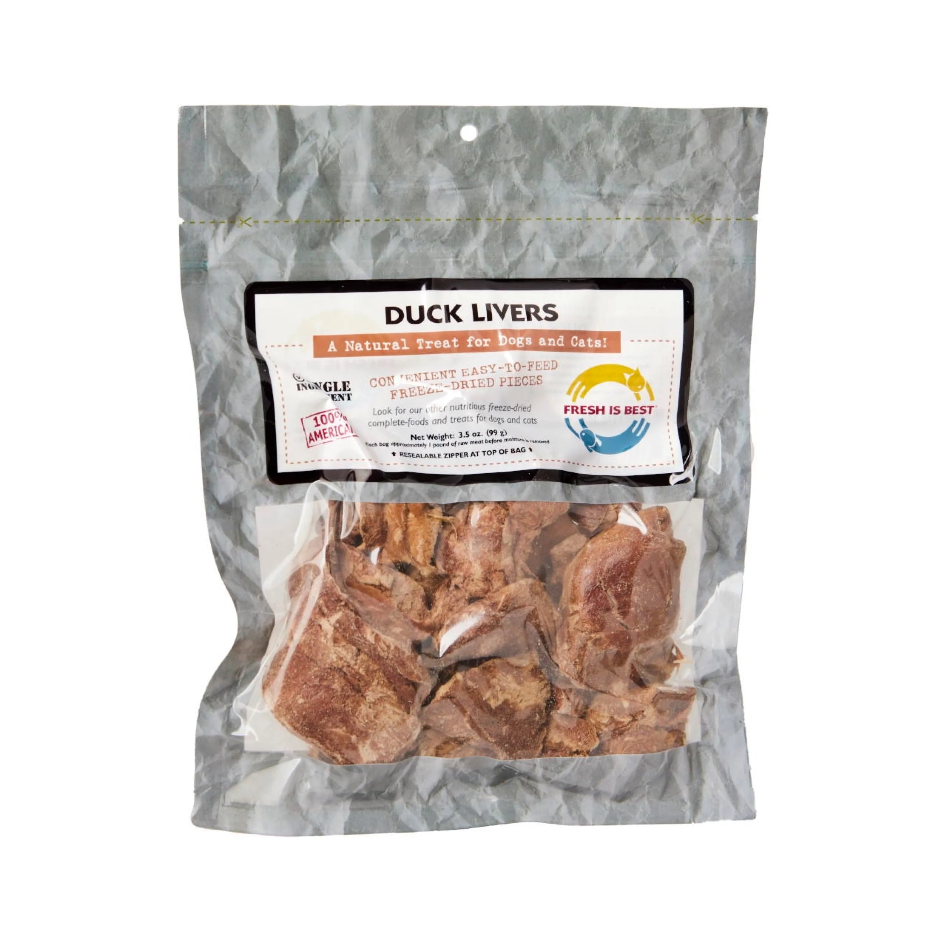 Fresh Is Best Duck Livers 3.5oz