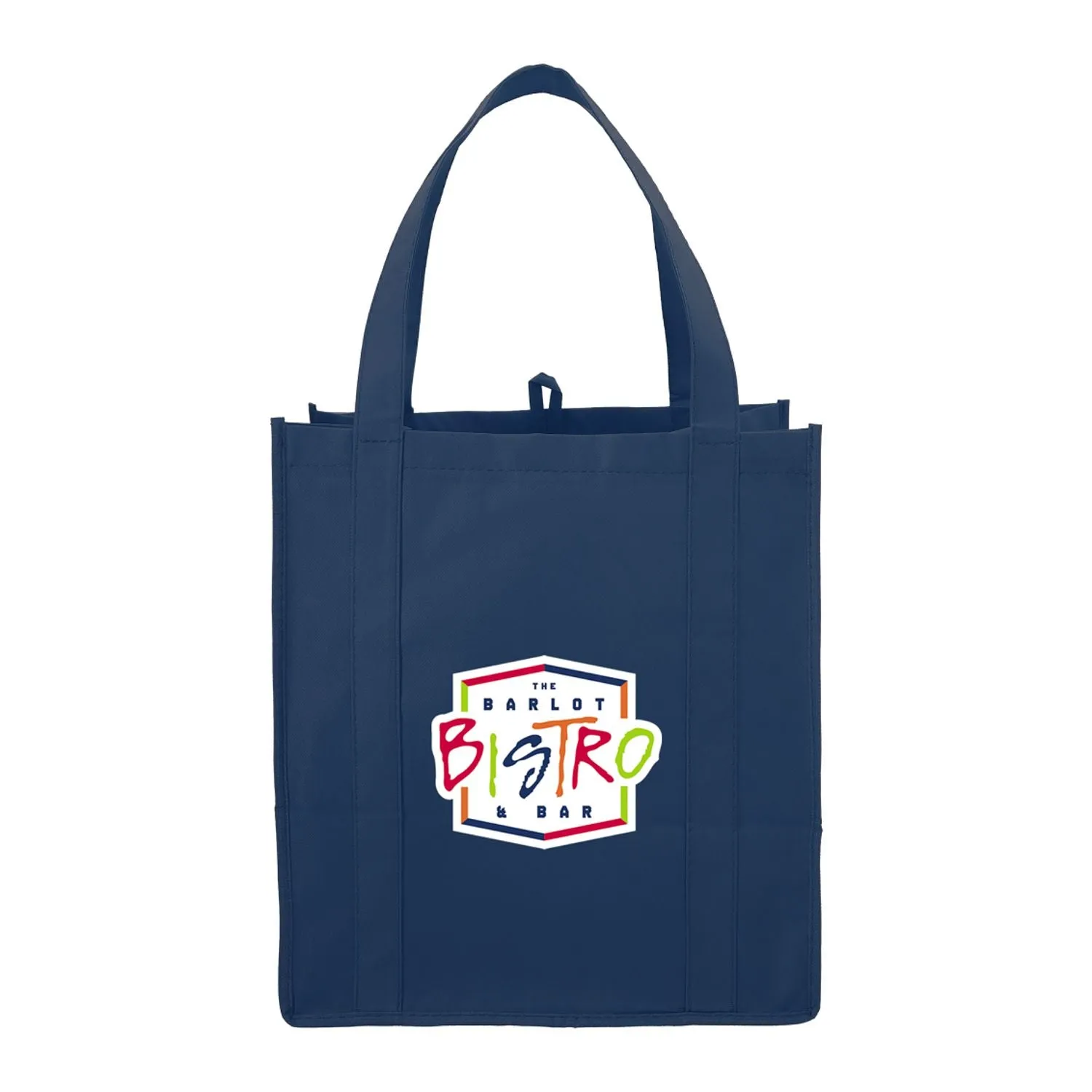 Hercules Non-Woven Grocery Tote - Navy Blue