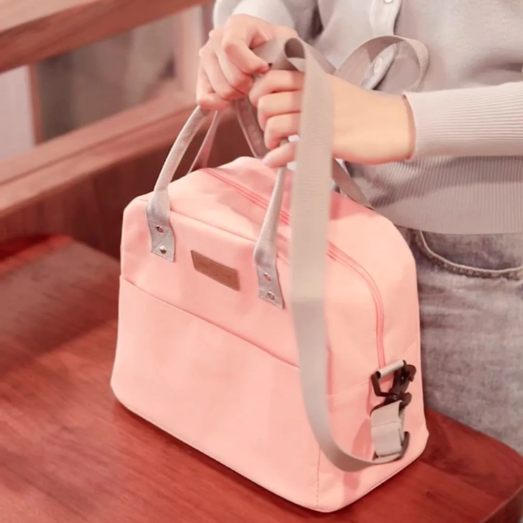 Insulated Lunch Bag High Quality Cooler Lunch Tote Portable Ice Pack Food Picnic Women Handbag Thermal Lunch Box Bag for Kids