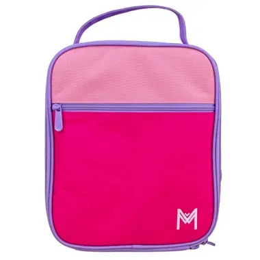 Insulated Lunch Bag - Pink Colour Block