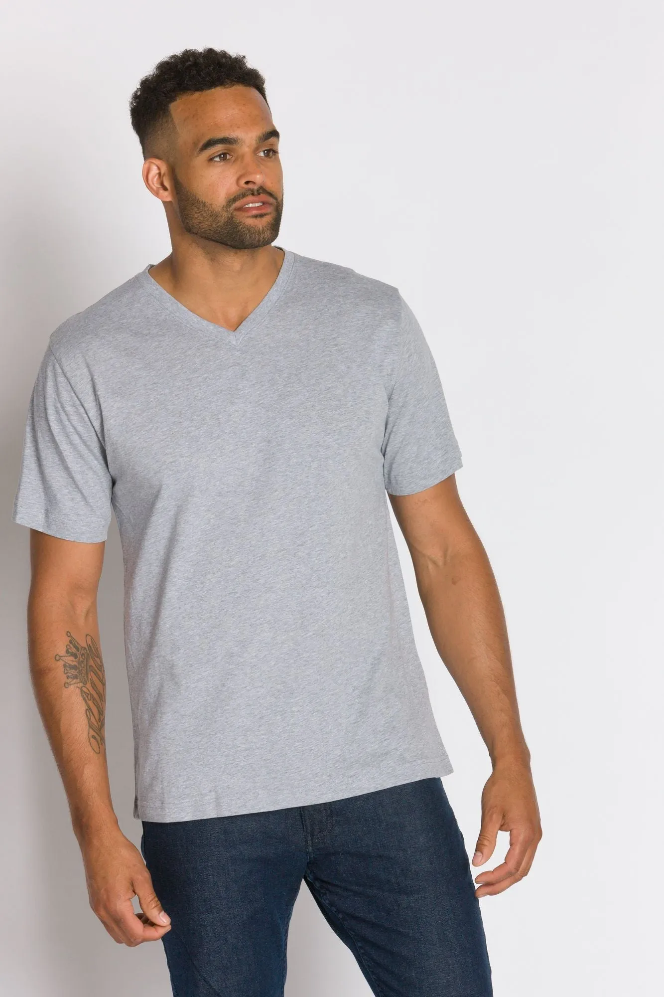 Jamison | Men's Anti-Stain V-neck Tee