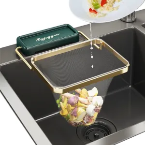 Kitchen Sink Foldable Filter Rack