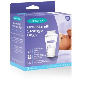 Lansinoh® Breastmilk Storage Bags (25 Count)