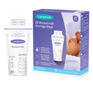 Lansinoh Breastmilk Storage Bags 25Pk