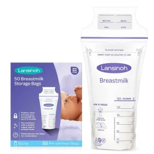 Lansinoh Breastmilk Storage Bags (50pk)