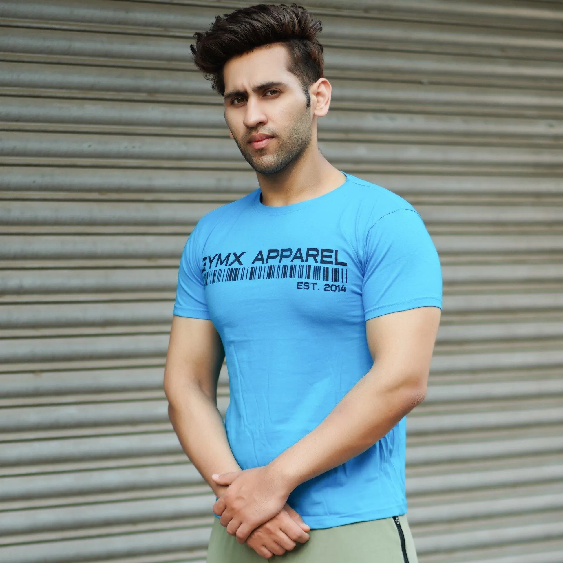 Legacy GymX Tee- Marina Blue- Sale