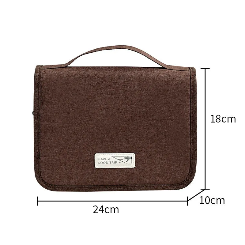 New hook toiletry bag dry and wet separation travel storage bag men's business trip portable cosmetic bag