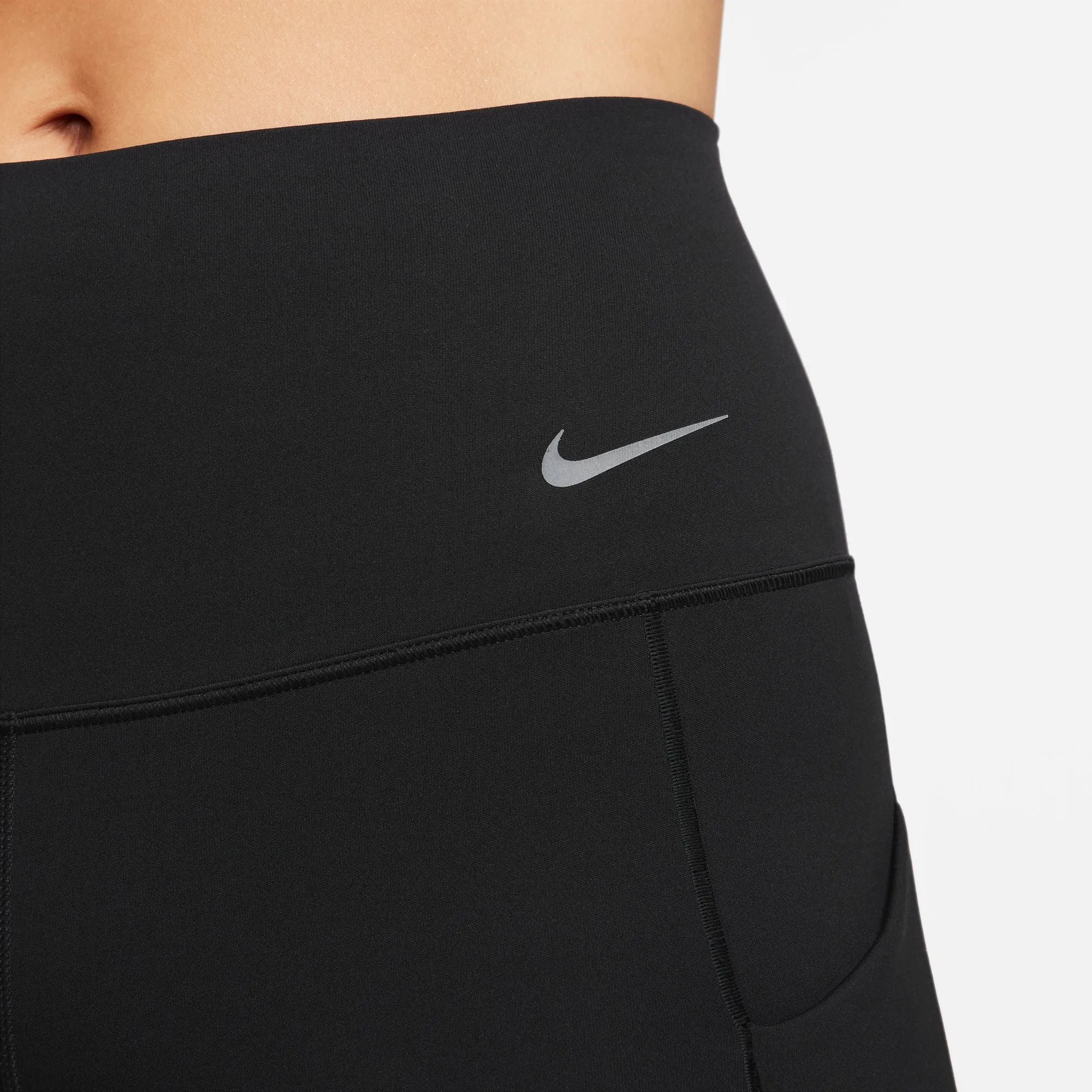 Nike Women's Universa Medium-Support High-Waisted Full Length Leggings Black