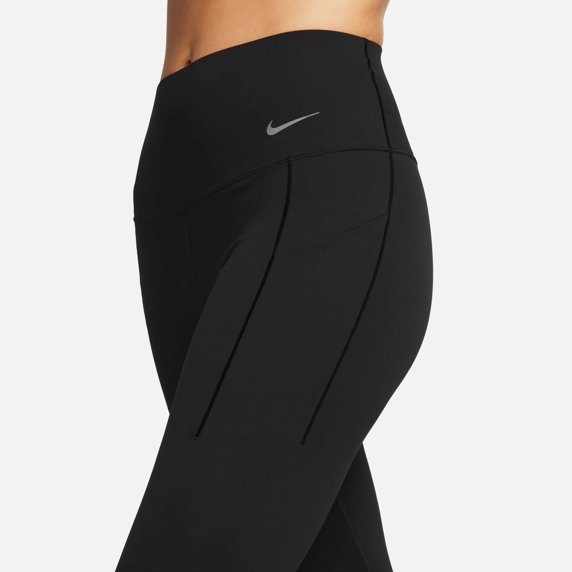 Nike Women's Universa Medium-Support High-Waisted Full Length Leggings Black