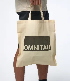 Omnitau Adult Unisex Organic Cotton Light Tote Bag - Cream