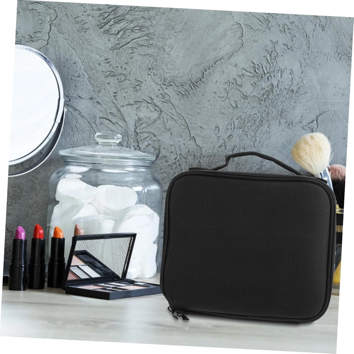 Portable Makeup Bag Storage Travel Storage Bag Travel Make up Bag Travel Toiletry Bags Nail Stuff Wash Bag Cosmetic Bag Women Cosmetic Bag Cosmetics Storage Pouch Sundries Travel