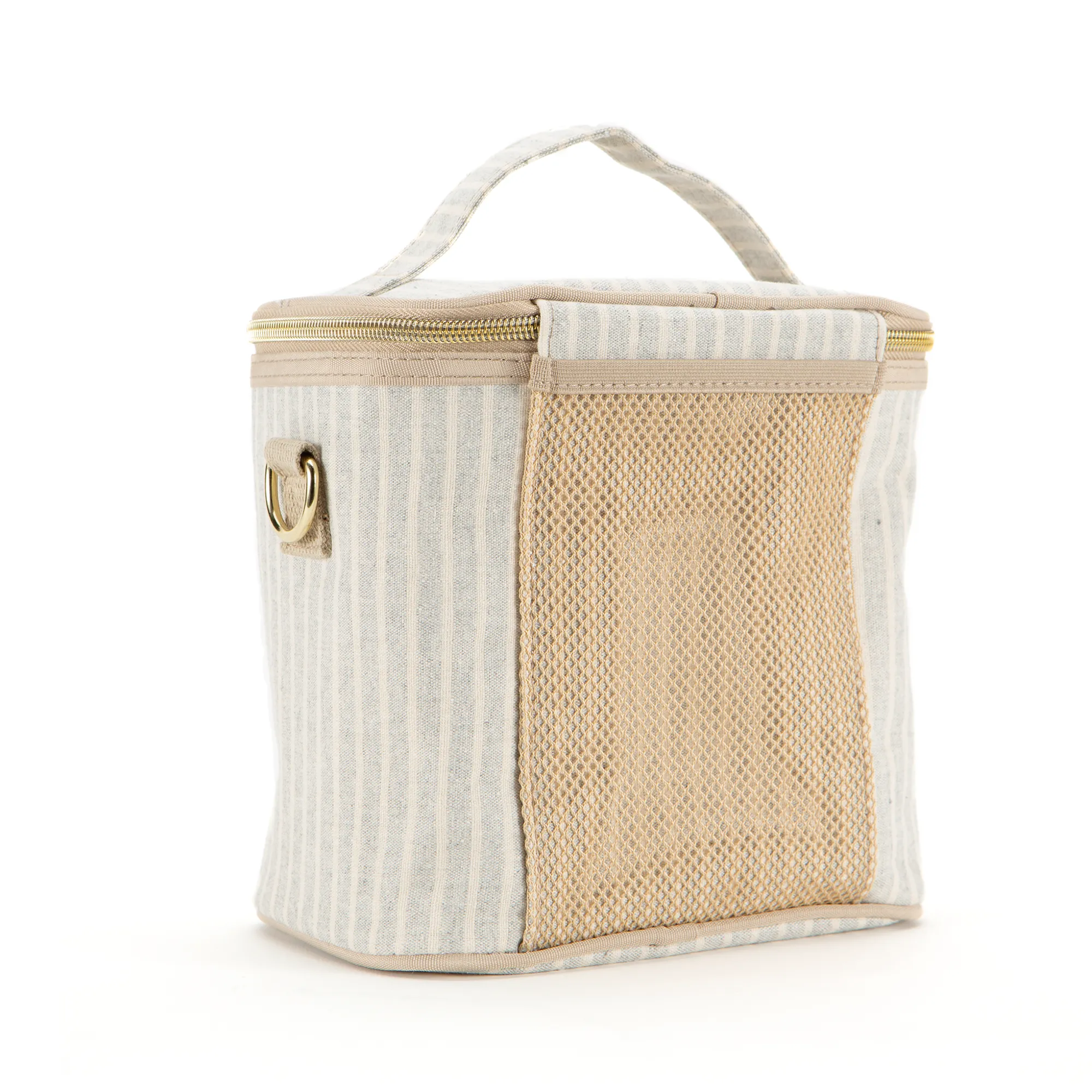 Sand & Stone Beach Stripe Petite Lunch Poche