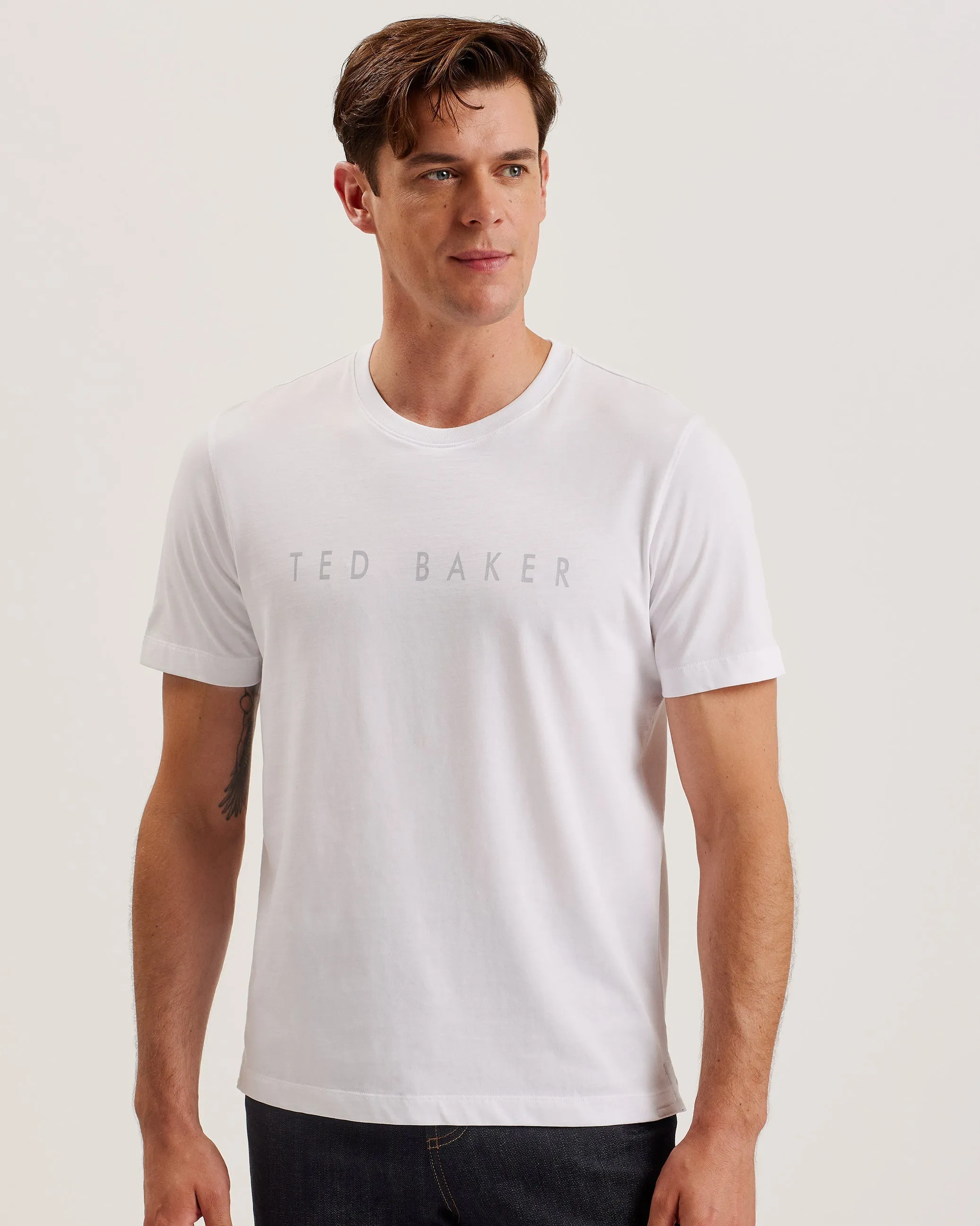 Sarge Ss Branded T-Shirt White