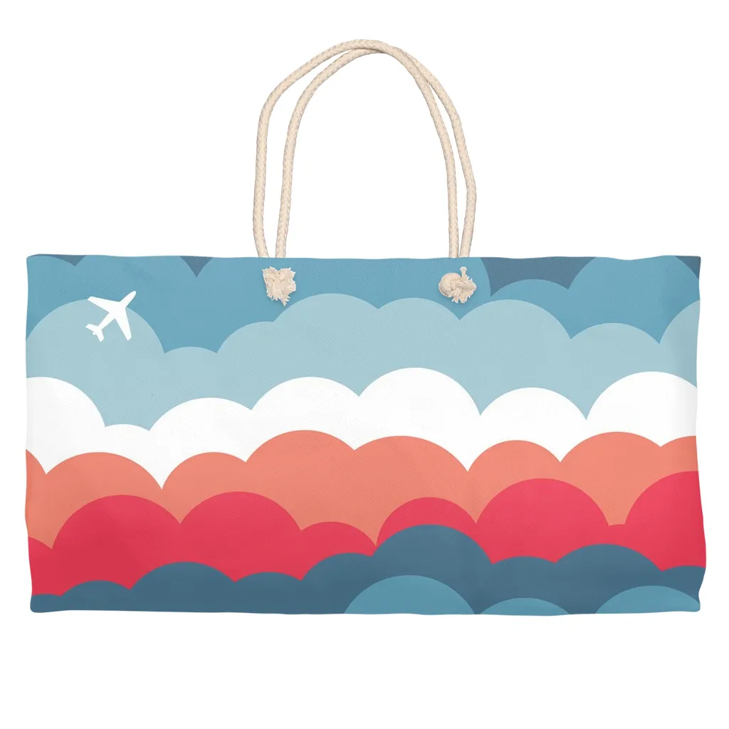 Signature Clouds Weekender Tote