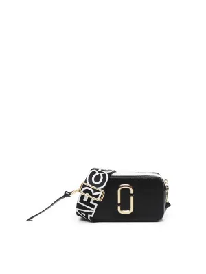 Snapshot Shoulder Bag in Black and White