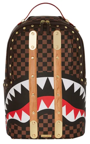 Sprayground Monsieur Explorateur Backpack In Brown Black