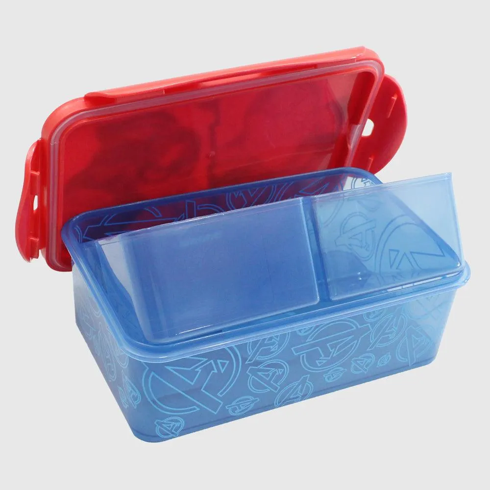 Stor Avengers Rectangular Food Container with Removable Compartments 1190 ML