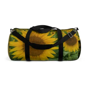 Sunflower Fields Designer Art Duffel