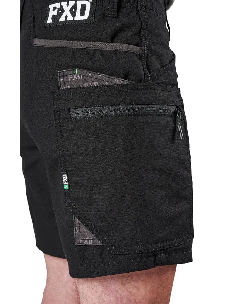 Tradies WS-6 Comfort Waist Stretch Cargo Short 2 Value Pack - Black/Black