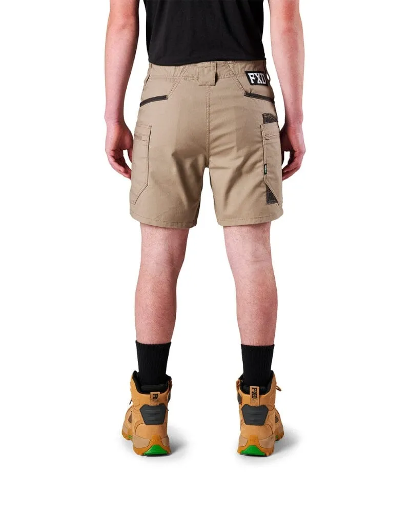 Tradies WS-6 Comfort Waist Stretch Cargo Short 2 Value Pack - Khaki/Khaki