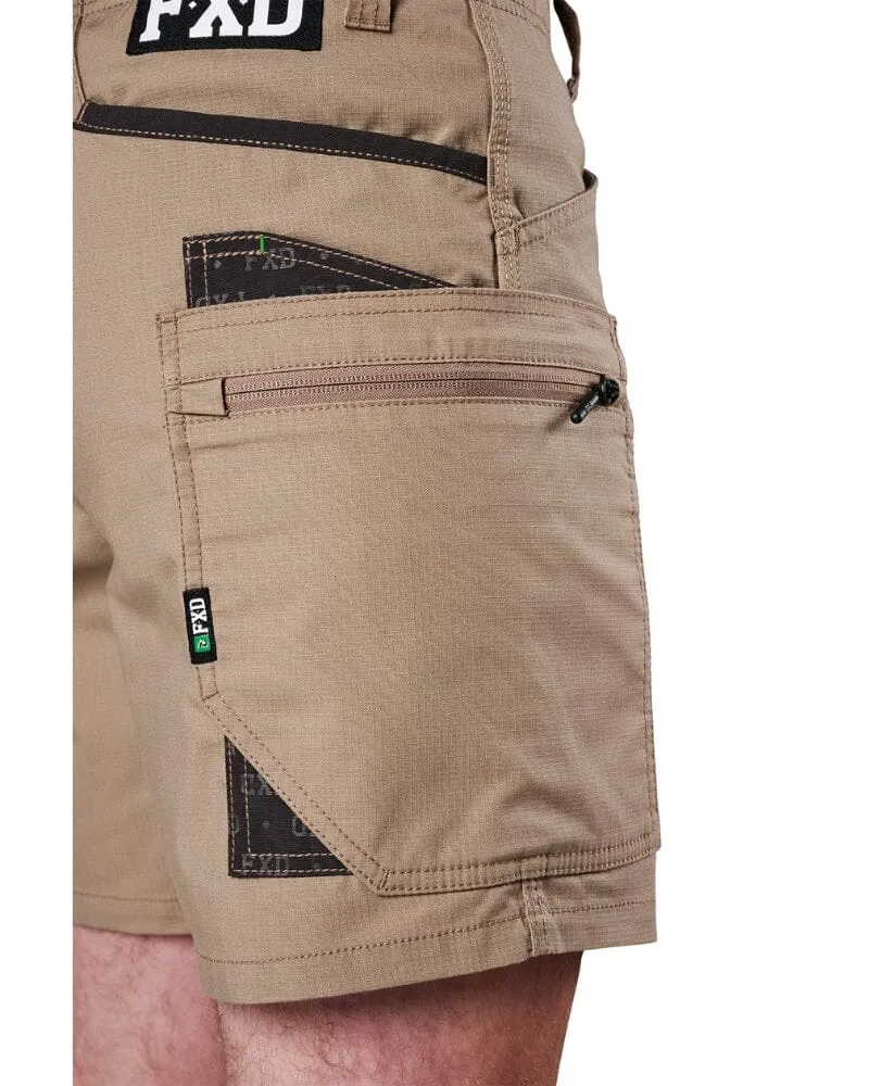 Tradies WS-6 Comfort Waist Stretch Cargo Short 2 Value Pack - Khaki/Khaki