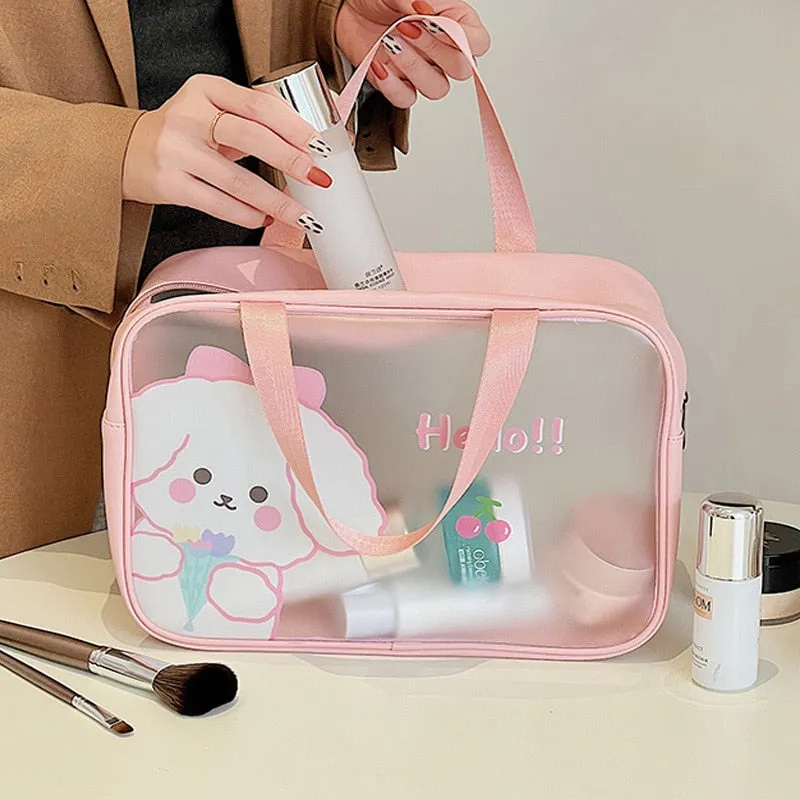 Transparent Cosmetics Bags