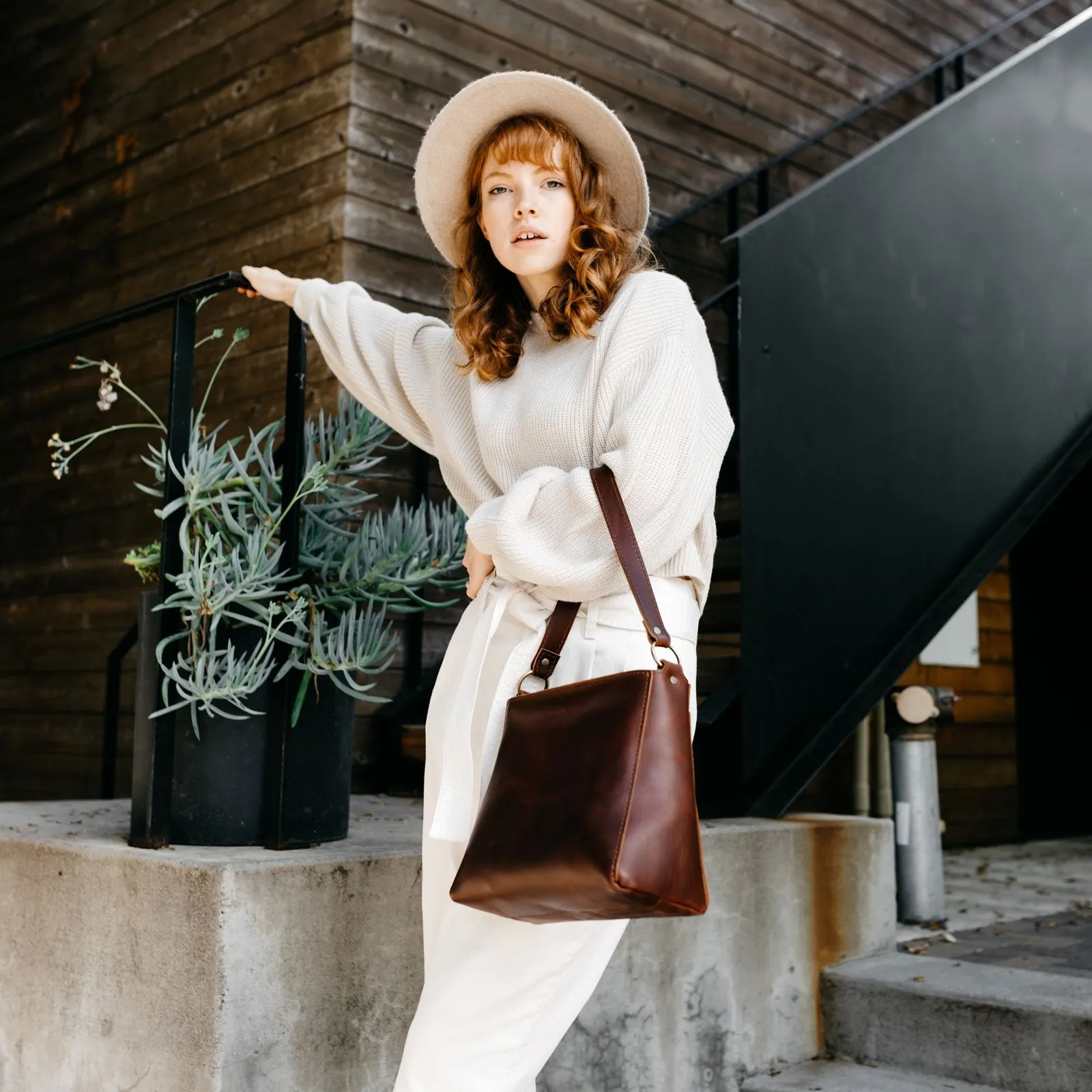 Triangle Shoulder Bag