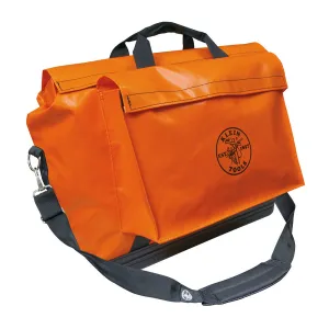 Vinyl Equipment Bag, Orange, Large