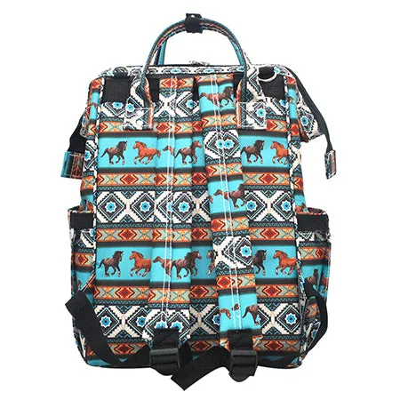 Western Bronco NGIL Diaper Bag/Travel Backpack