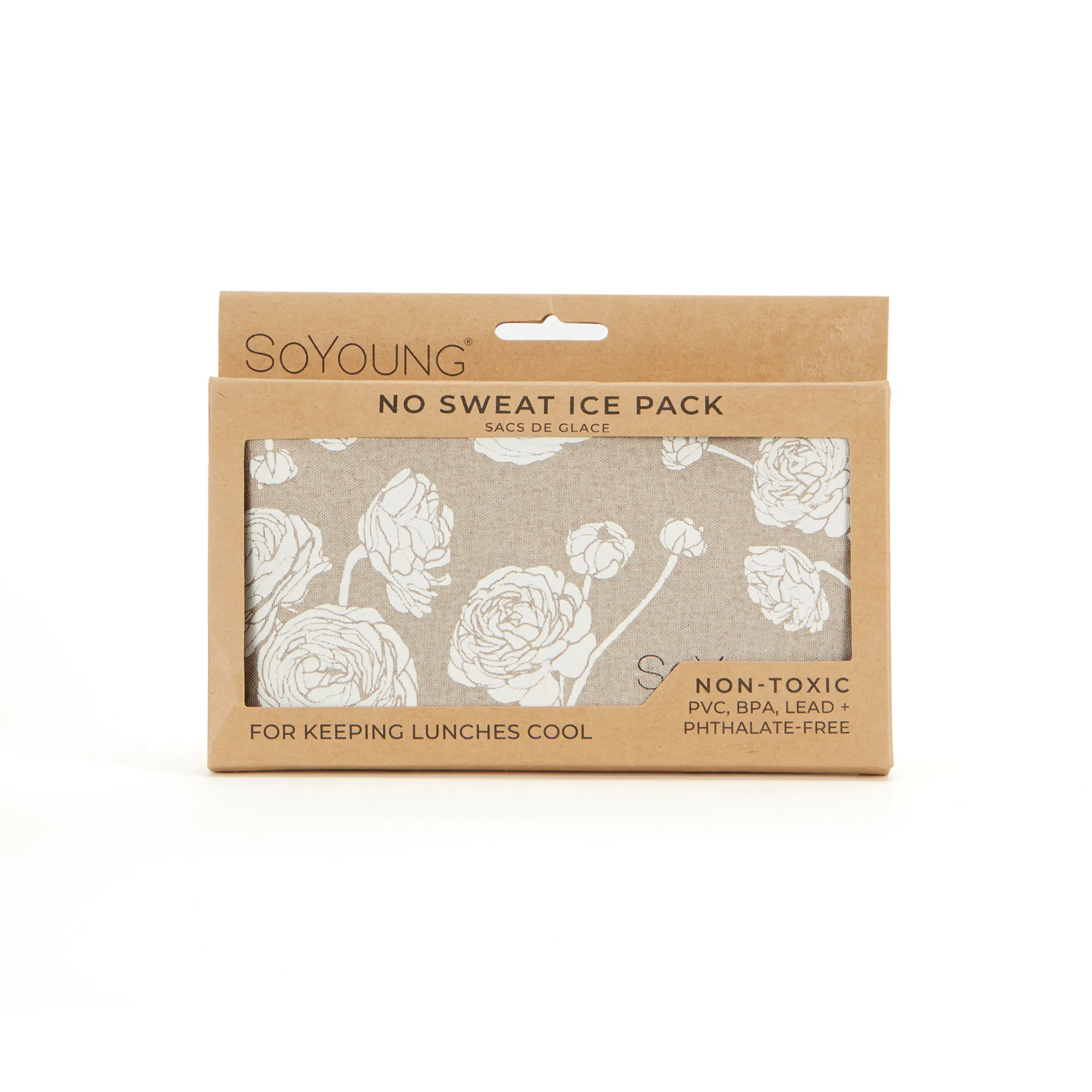 White Peonies Ice Pack