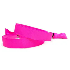 Woven Cloth Wristbands | Fuchsia