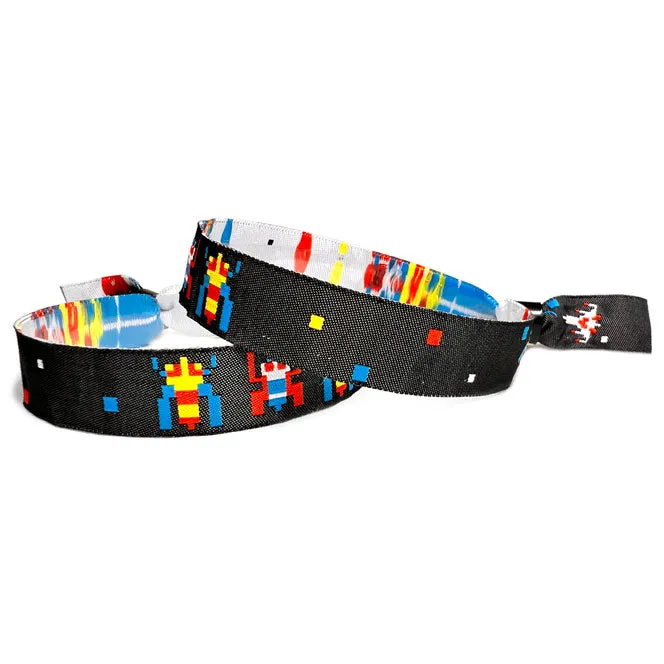 Woven Cloth Wristbands | Invaders